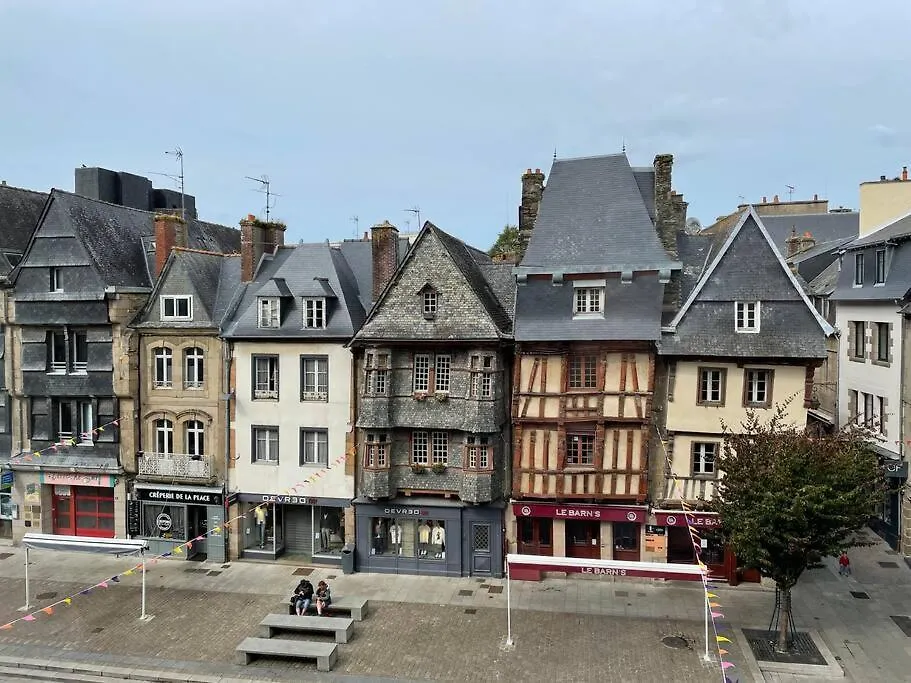 Apartament Le Malban - Centre Historique- 3Ieme Etage Lannion Francja